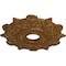 Ekena Millwork Preston Ceiling Medallion (Fits Canopies up to 4"), Hnd-Painted Smokey Topaz, 17 1/2"OD x 4"ID x 1"P CM17PRSTF - alternate 2